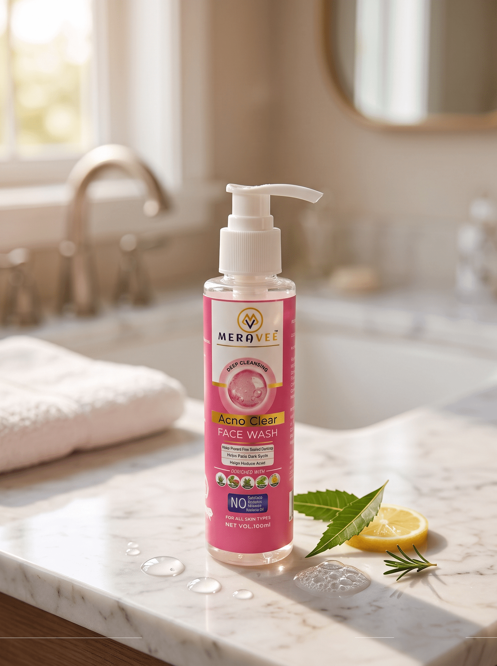 Meravee Acno Clear Face Wash