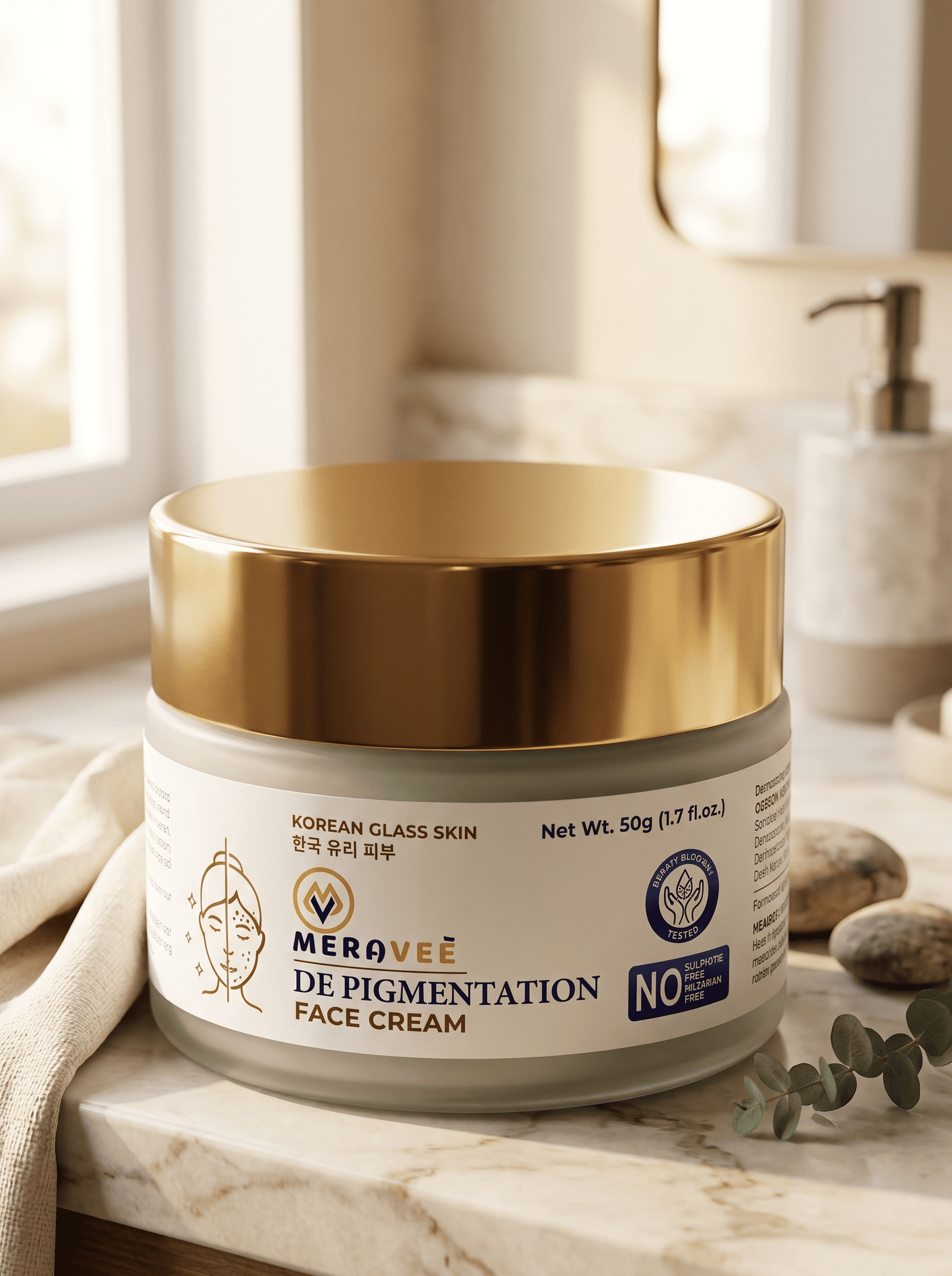 Korean De Pigmentation Face Cream