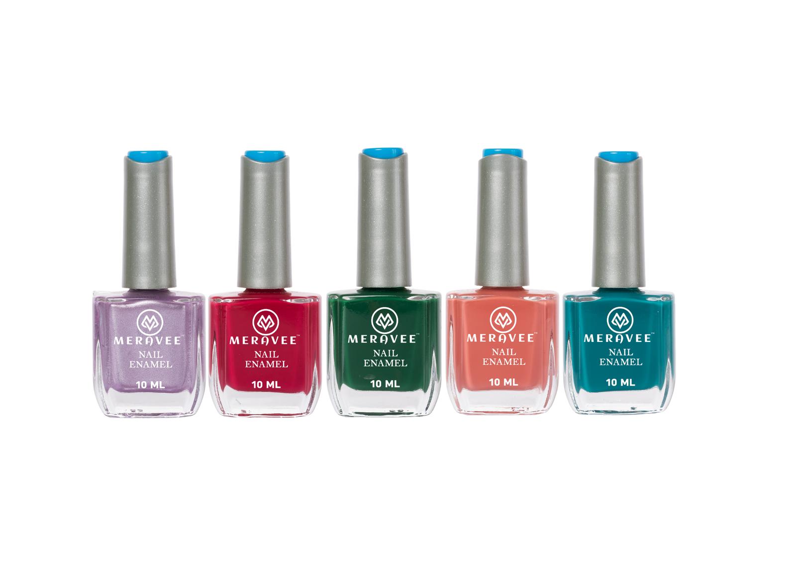 MERAVEE NAIL ENAMEL (4 + 1)