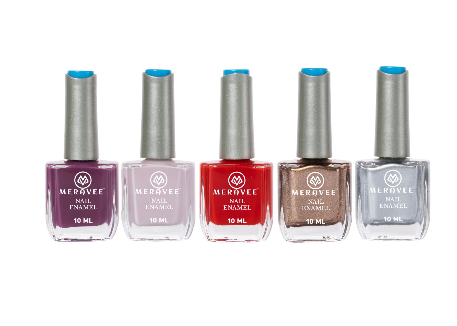 MERAVEE NAIL ENAMEL (4 + 1)