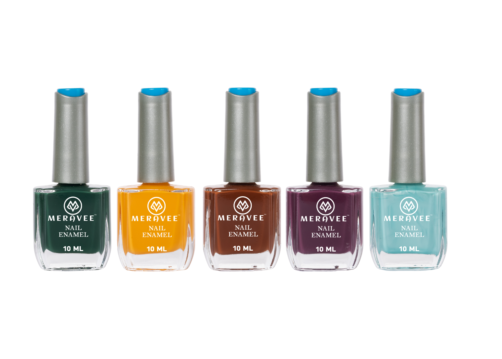 MERAVEE NAIL ENAMEL (4 + 1)