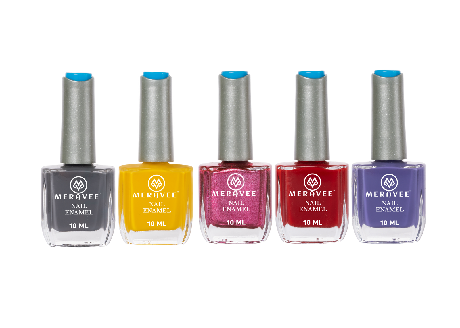 MERAVEE NAIL ENAMEL (4 + 1)