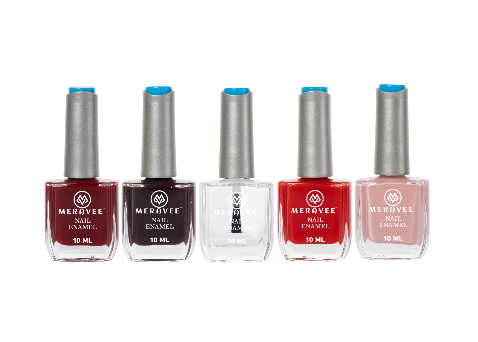 MERAVEE NAIL ENAMEL (4 + 1)