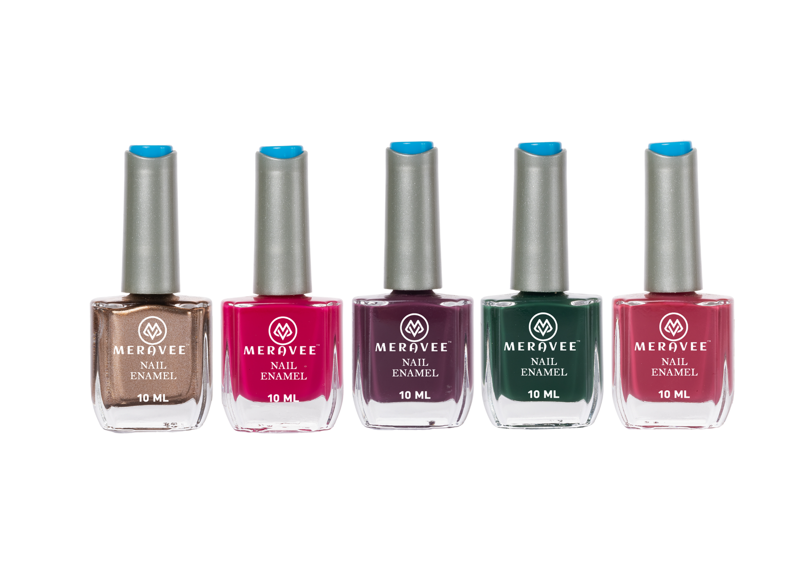 MERAVEE NAIL ENAMEL (4 + 1)