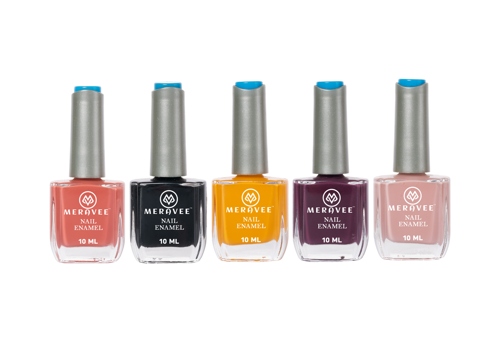 MERAVEE NAIL ENAMEL (4 + 1)