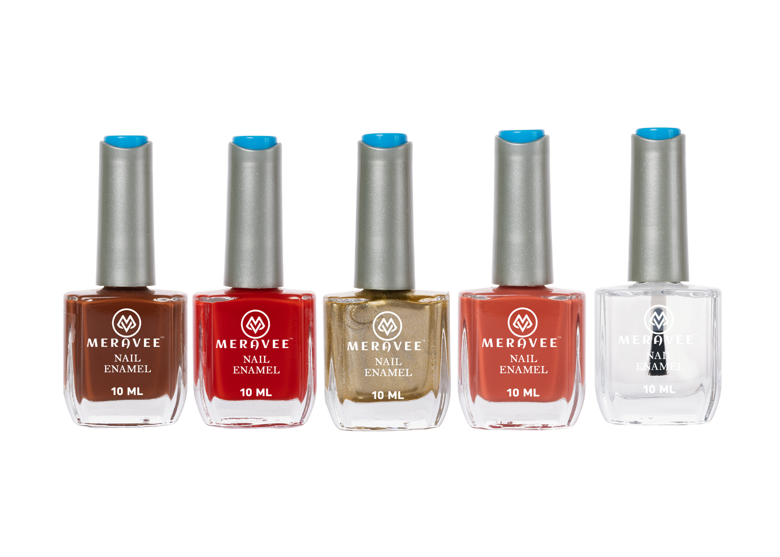 MERAVEE NAIL ENAMEL (4 + 1)
