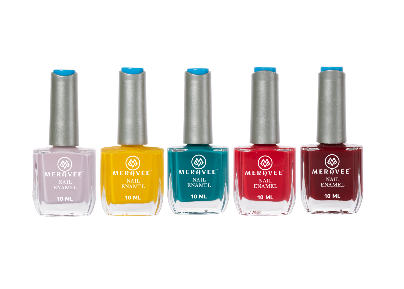 MERAVEE NAIL ENAMEL (4 + 1)