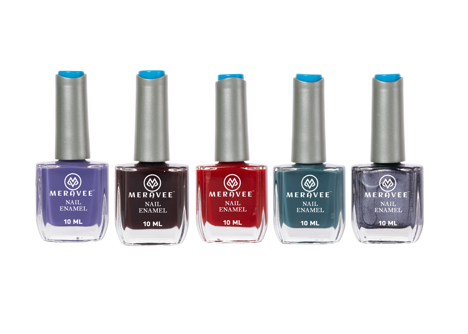 MERAVEE NAIL ENAMEL (4 + 1)
