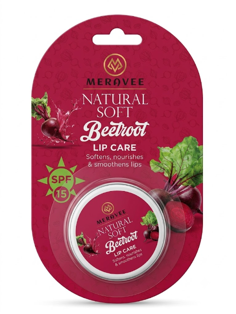 MERAVEE NATURAL SOFT BEETROOT LIP CARE