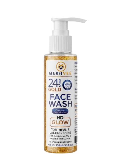 MERAVEE 24 KARAT GOLD FACE WASH